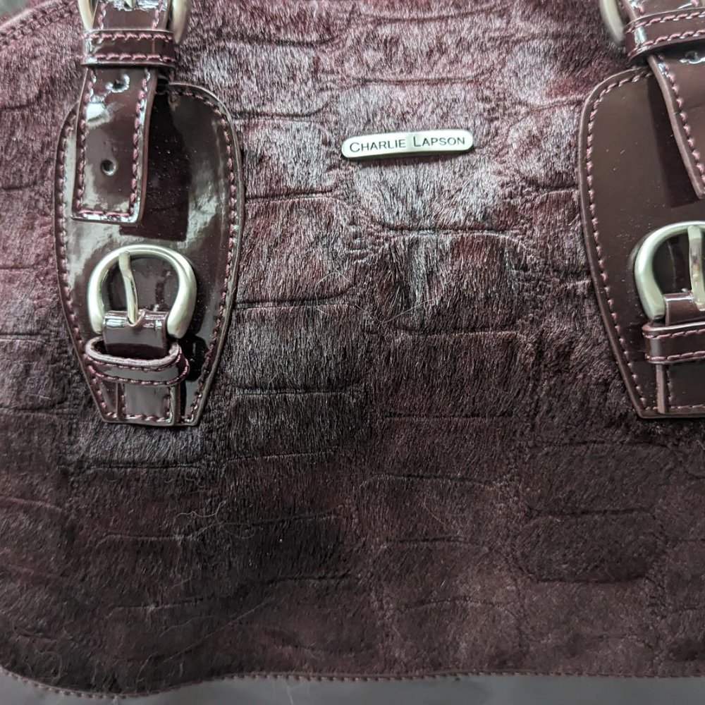 Beautiful Burgundy/Wine Limited Edition Charlie Lapson Purse - NWT - Picture 6 of 11